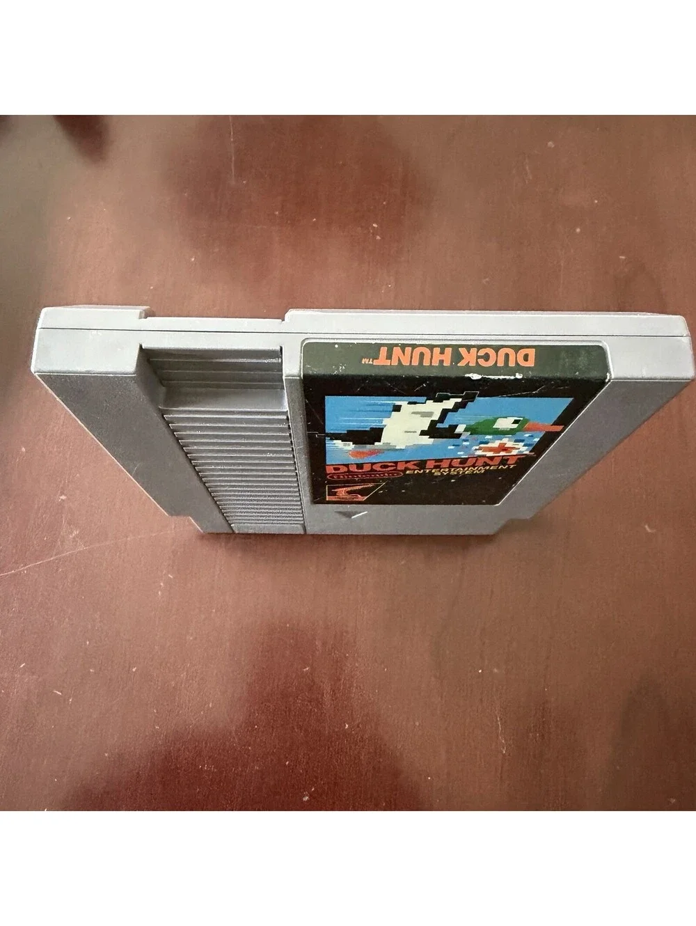 Nintendo NES Duck Hunt 5 Screw Black Box Cartridge Tested Cleaned Working